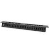 Gestione cavi QOLTEC 54514 per rack 19 pollici, 24 porte