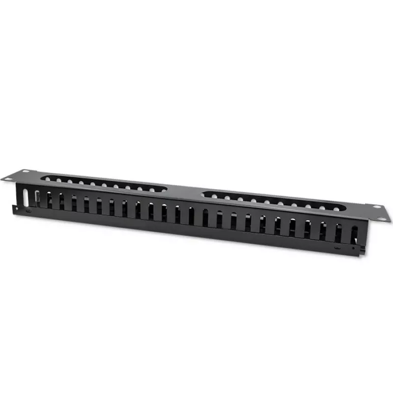 Gestione cavi QOLTEC 54514 per rack 19 pollici, 24 porte