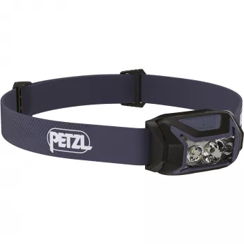 Lampada frontale Petzl Actik nera – LED, 100 lm, 2 LED, IPX4, batterie AAA