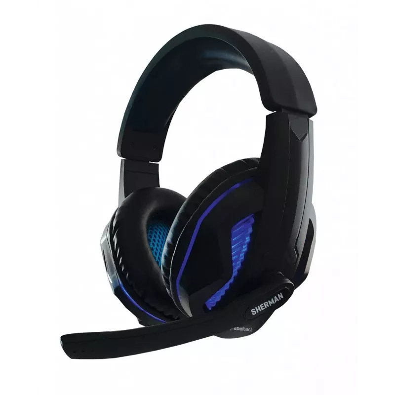 Tastiera e mouse inclusi Rebeltec SHERMAN Gaming USB QZERTY inglese nero