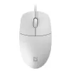 Mouse con filo DEFENDER AZORA MB-24 — mouse ottico USB ambidestro, 1200 dpi, 3 modalità di risoluzione, bianco, 109×86×34 mm