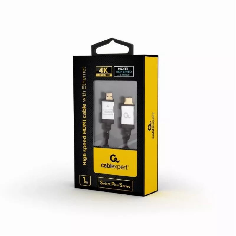 Cavo HDMI HDMI-HDMI 1M SELECT/PLUS CCB-HDMIL-1M GEMBIRD