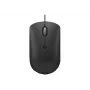 Mouse ottico con filo Lenovo GY51D20875 USB Type-C, ambidestro, 2400 DPI, 4 tasti, nero