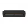 Lanberg AK-VDP103-B pannello di distribuzione della tensione 19 pollici 3U con guida DIN TS-35, nero
