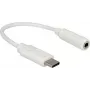 Cavo audio DeLOCK 65913 0,14 m 3,5 mm USB bianco