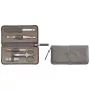 ZWILLING 97445-005-0 Set regalo manicure-pedilizia acciaio inox tortora 5 accessori