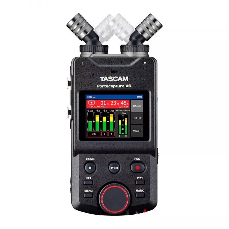 Tascam Portacapture X6 - registratore multitraccia portatile ad alta risoluzione