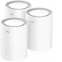 Cudy M3000 confezione da 3 sistema mesh Wi-Fi dual band (2,4 GHz / 5 GHz) Wi-Fi 6 (802.11ax) grigio, bianco 1 interno