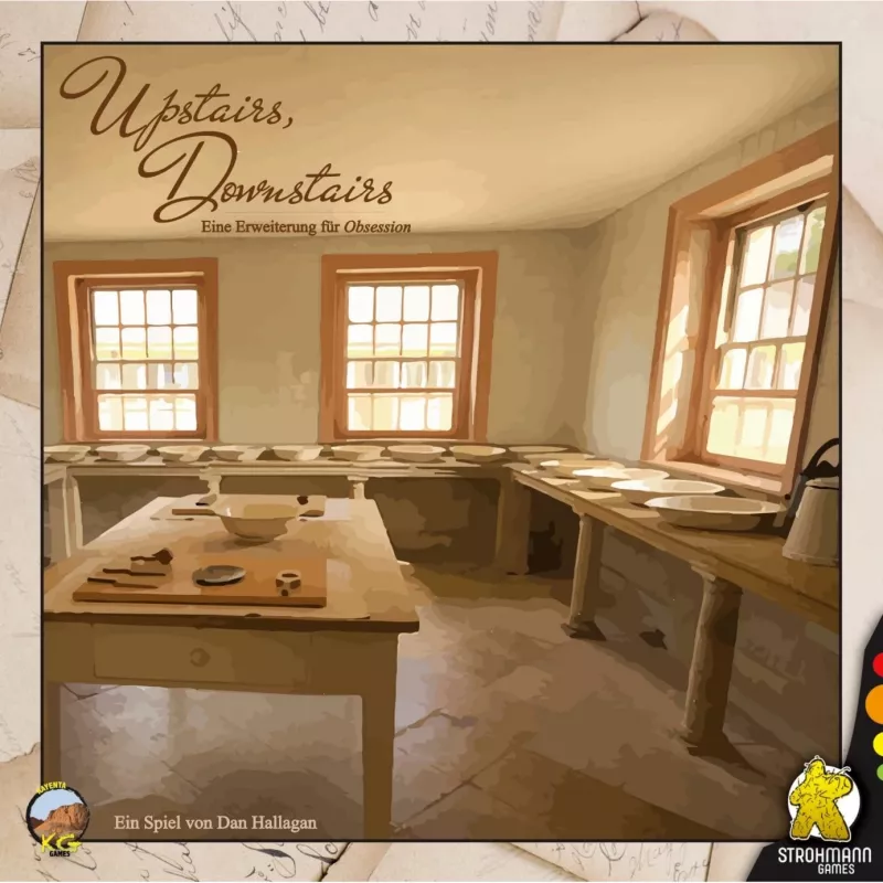 Obsession - Upstairs, Downstairs, espansione gioco da tavolo