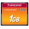 Transcend - Scheda di memoria flash - 1GB - 133x - CompactFlash Card (TS1GCF133)