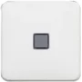 Legrand 776211 placca a parete/placca per interruttore bianco