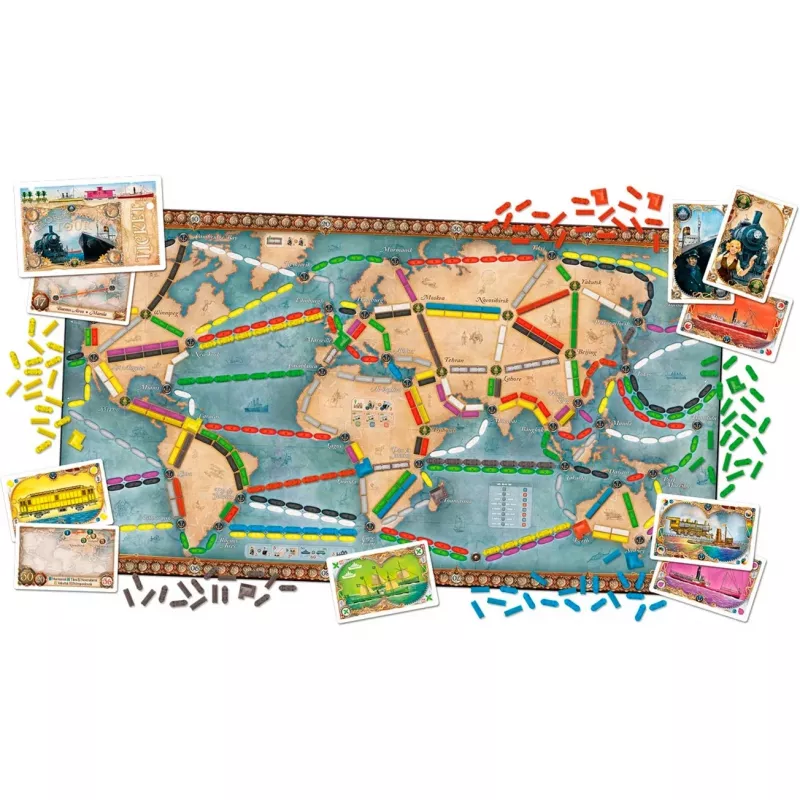 Zug um Zug Weltreise, gioco da tavolo