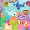 Puzzle in legno per bambini Ravensburger — variopinto gioco dei mari, 22 pezzi