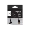 Cavo USB 2.0 a USB-C angolare / CC-USB2-AMCML-0,2M GEMBIRD