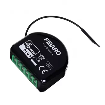 Modulo dimmer Fibaro Dimmer 2 FGD-212 Z-Wave, nero