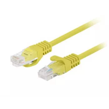 Cavo patch Cat.5e UTP 1 m giallo FLUKE PASSED LANBERG confezione da 10