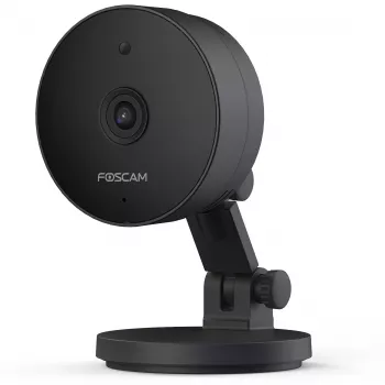 Telecamera di sorveglianza Foscam C5M nero 1080p senza fili con visione notturna