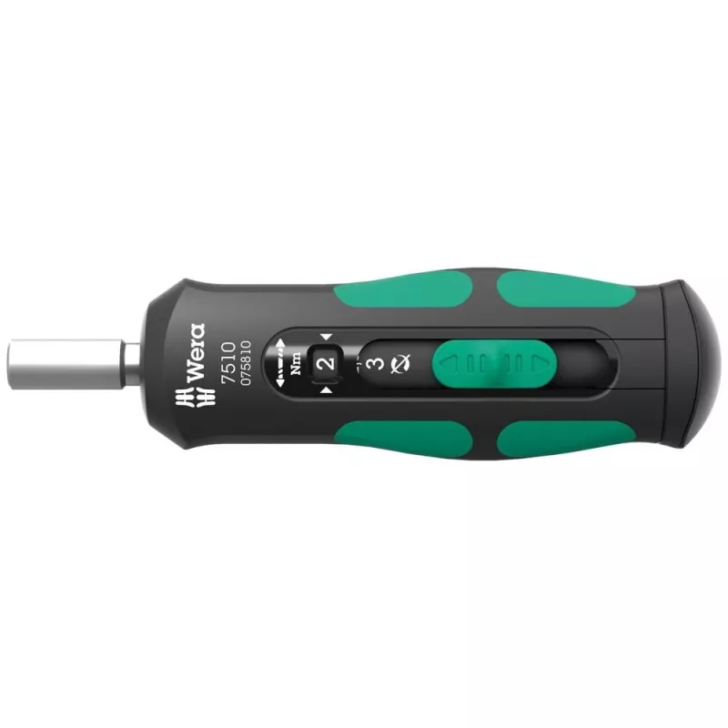 Wera 7510 Kraftform Safe-Torque Speed cacciavite dinamometrico, 1-3 Nm, 1/4″