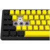 Tastiera da gaming meccanica LORGAR KBP70MW 65% nero giallo layout EN