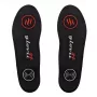 Solette riscaldate Glovii GW3M unisex, nero, 100 % poliestere, per l'inverno
