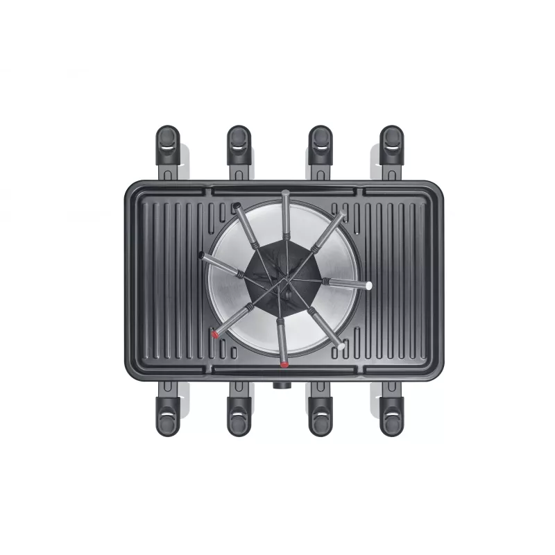 Raclette Severin RG 2347 8 persone 1400 W nero