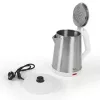 Jata JEHA1723 bollitore elettrico, 2 l, 1500 W, acciaio inox, bianco