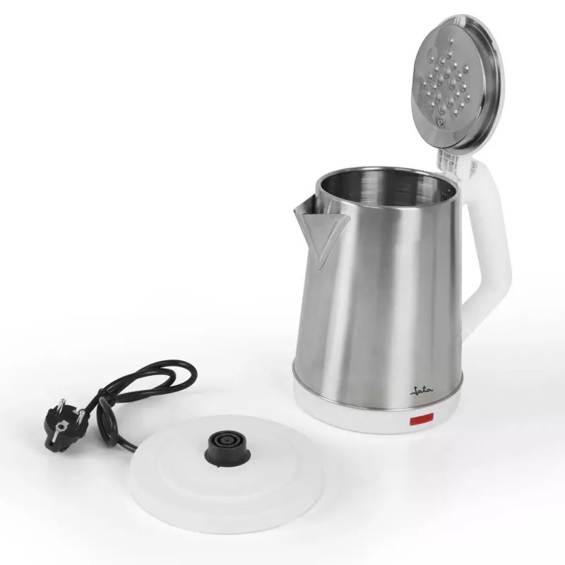 Jata JEHA1723 bollitore elettrico, 2 l, 1500 W, acciaio inox, bianco
