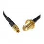 Cavo coassiale DeLOCK 88579 0,2 m nero