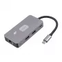 TB adattatore hub USB-C (7-in-1) HDMI USB SD/TF RJ45 (2500 Mbit/s) PD