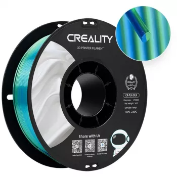 Filamento Creality SILK blu-verde 1,75 mm 1 kg bobina per stampa 3D