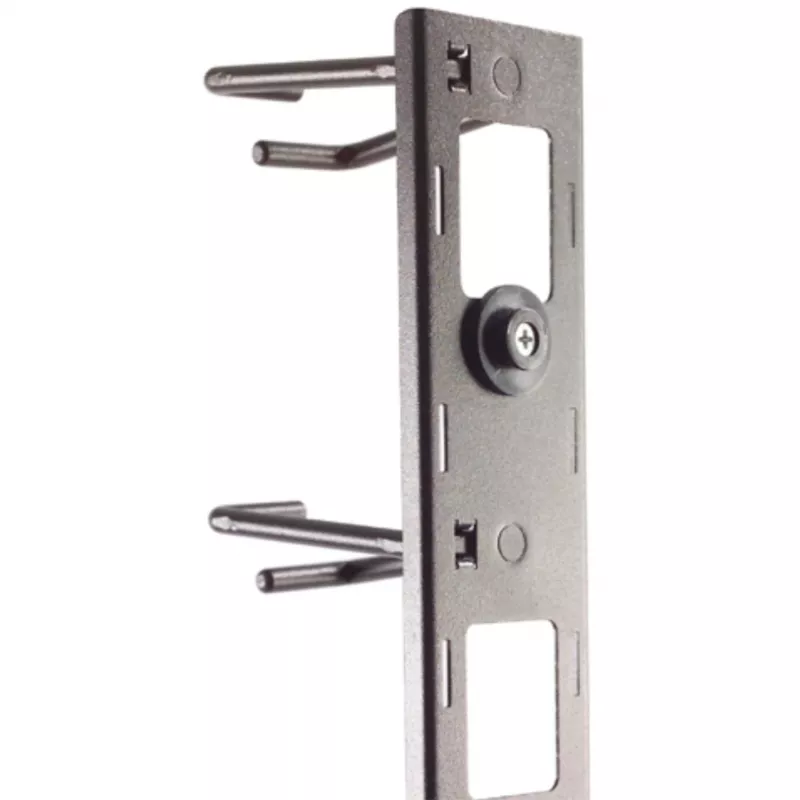 APC NetShelter Gestione cavi, Gestore cavi verticale, Anelli passacavi, Set da 8, Nero, 55 mm x 766 mm x 85 mm