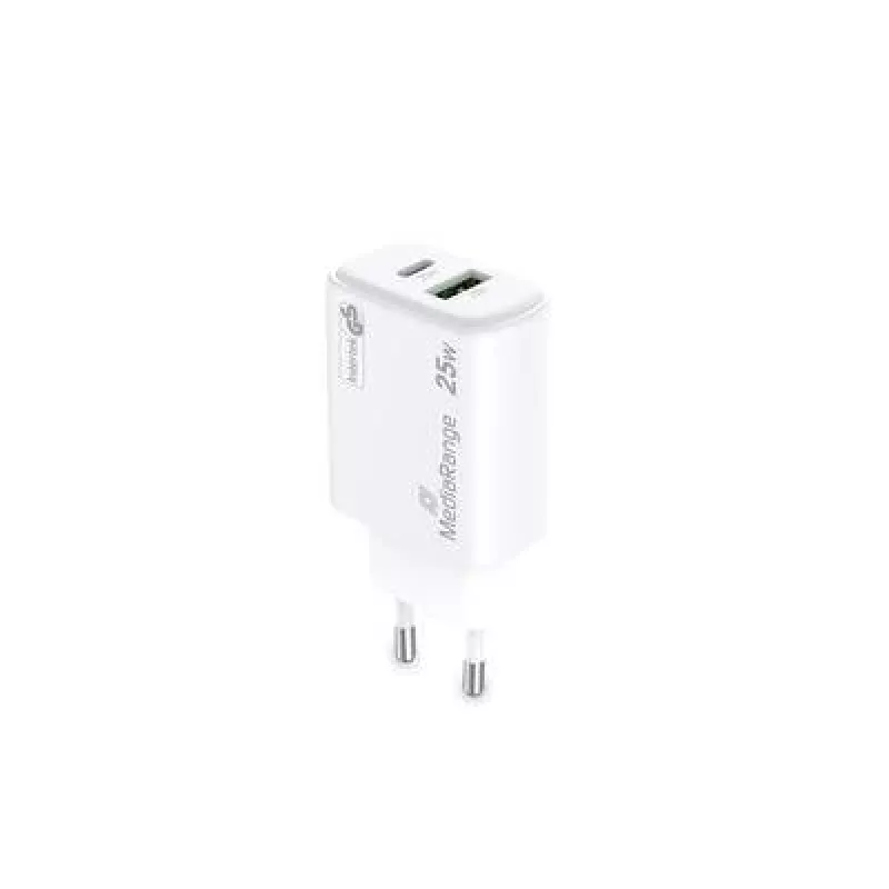 Alimentatore USB/USB-C 25W/FAST MRMA112-2 Mediarange