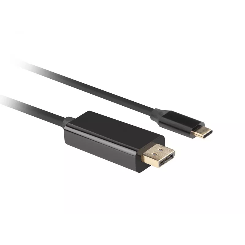 Adattatore per cavo video LANBERG CA-CMDP-10CU-0030-BK, 3 m, USB Type-C a DisplayPort, supporto 4K@60Hz/144Hz