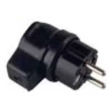 Spina elettrica Bachmann 919.178 nero