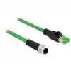 Cavo di rete DeLOCK 85438 RJ45 Ethernet Cat6 2m nero