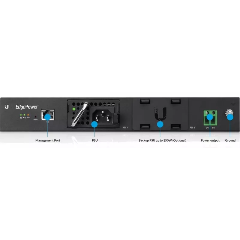 Alimentatore UBIQUITI EP-54V-150W 150 W, AC 100–240 V, 50–60 Hz, nero
