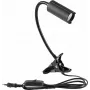 Faretto LED EUROLITE KKL-7 3000K nero – 3000 K bianco caldo, illuminazione compatta per palco/accenti