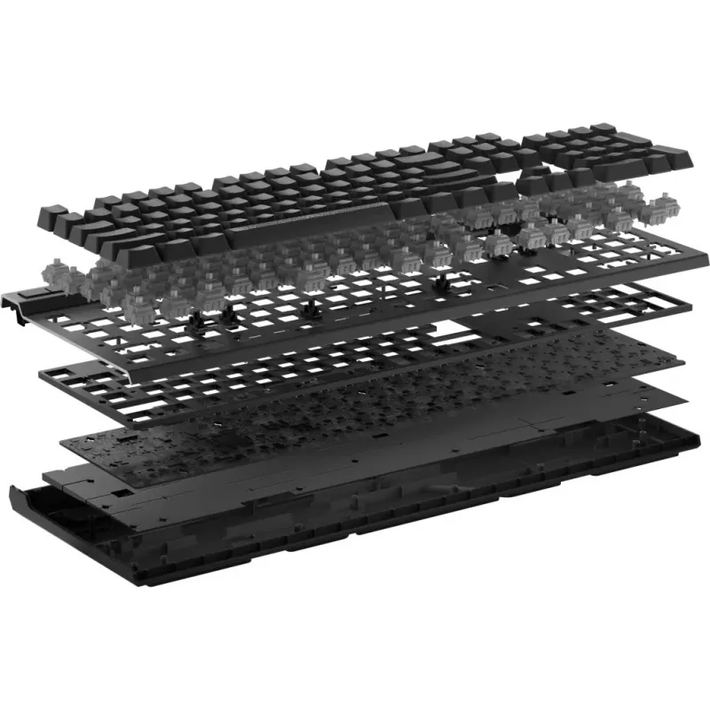 Tastiera gaming Corsair K70 MAX USB tedesca nera