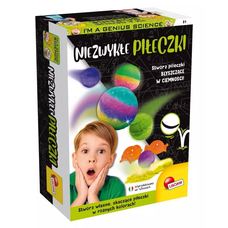 Set didattico Liscianigiochi I AM A GENIUS — palline minuscole
