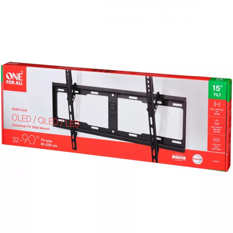 Supporto da parete per TV One For All WM4621 2,13 m (84