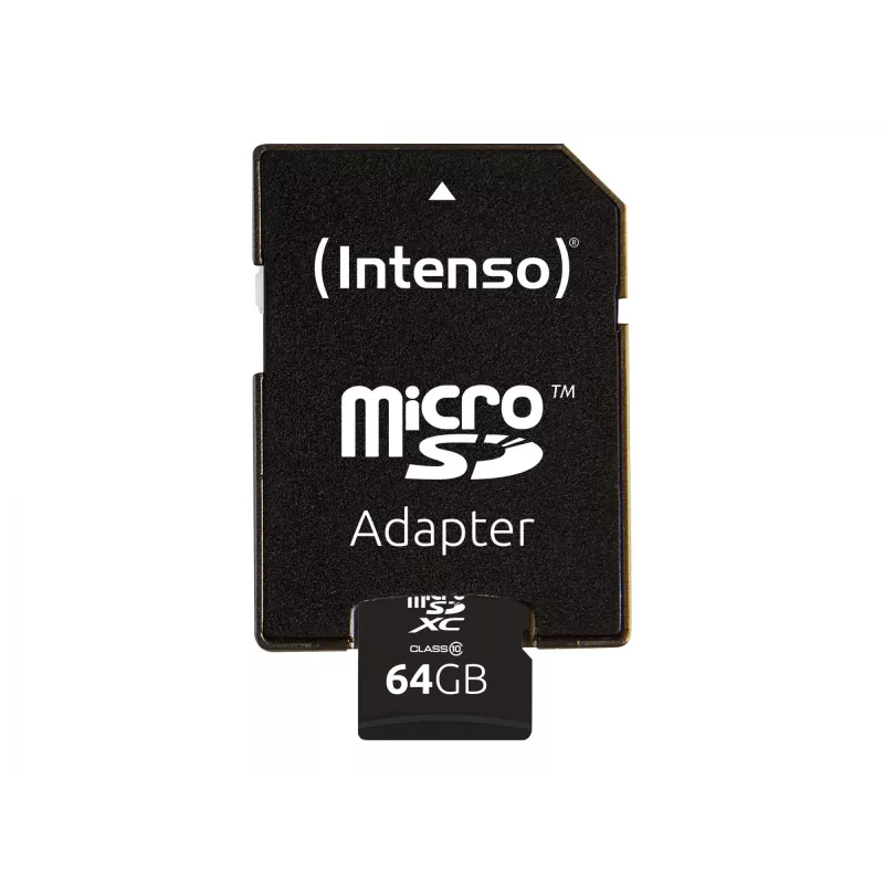 Scheda MicroSD Intenso 64GB MicroSDXC Class 10