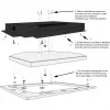 Custodia di sicurezza per tablet ALLNET ALLTCOVER15NWV1 15 pollici bianco