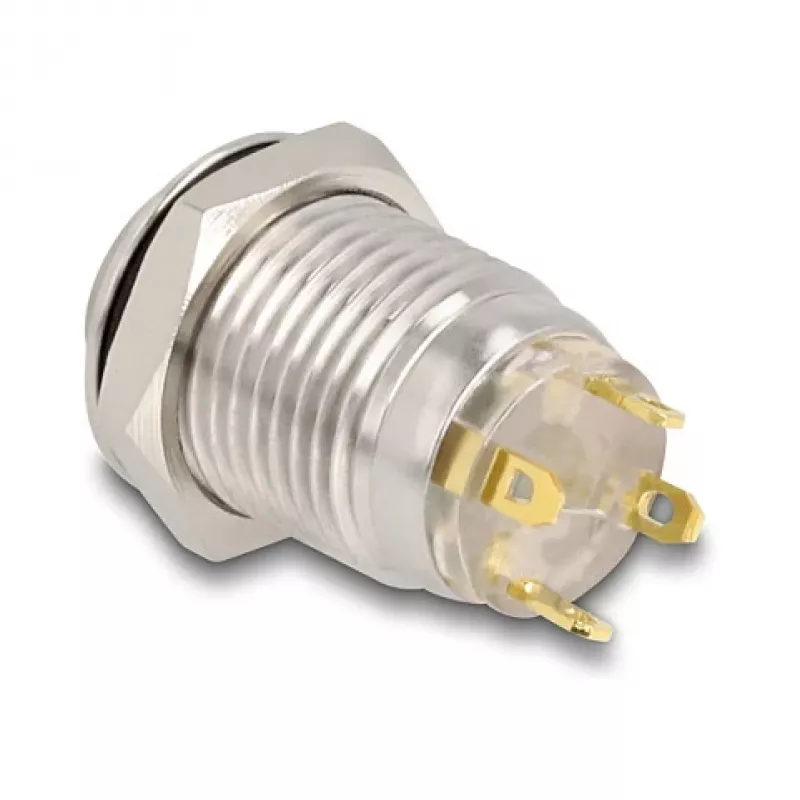 Pannello a pulsanti DeLOCK 20981 argento 230V 3A