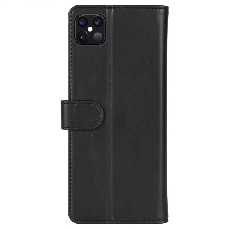 Portafoglio per telefono Krusell per Apple iPhone 12 Pro Max – nero, custodia folio con porta carte