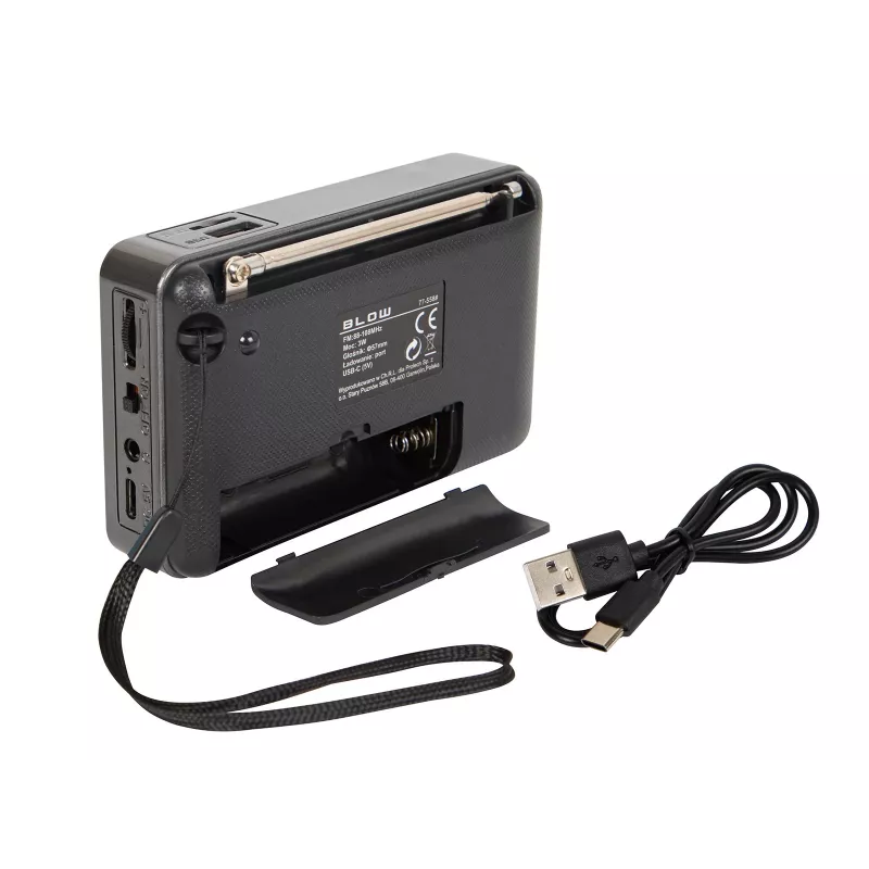 Radio analogica portatile AM/FM Bluetooth BLOW RA18 con sintonizzatore FM e connettività Bluetooth