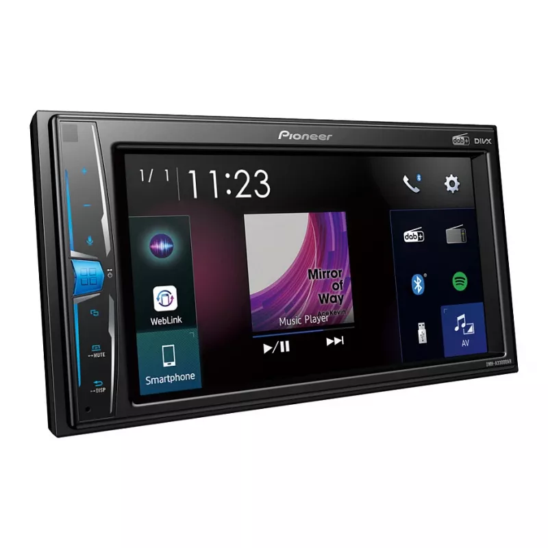 Car Media Receiver Pioneer DMH-A3300DAB nero Bluetooth 2 DIN 50W