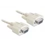 Cavo seriale DeLOCK 84250 grigio 5 m Sub-D9
