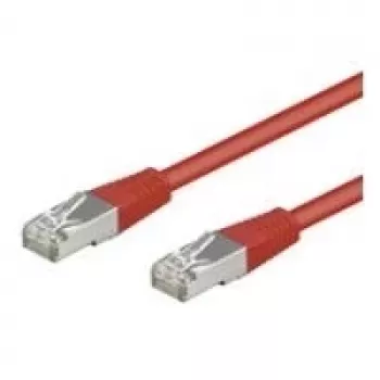 Cavo patch CAT 5e Wentronic Goobay, SF/UTP, rosso, 20 m - mix rame CCA (68039)