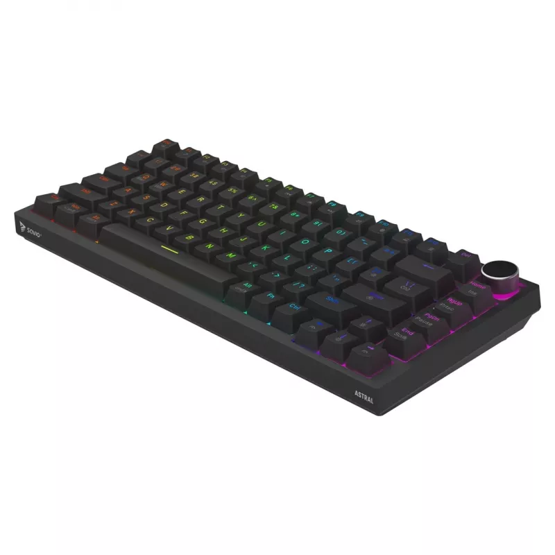 Tastiera gaming Savio ASTRAL BLACK JADE USB QWERTY US International