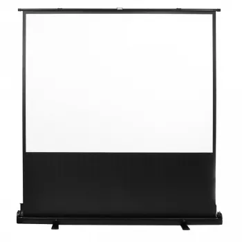 Schermo per proiezione MACLEAN MC-211 portatile 100 pollici (4:3) a supporto libero a sollevamento manuale, superficie immagine 200 × 150 cm